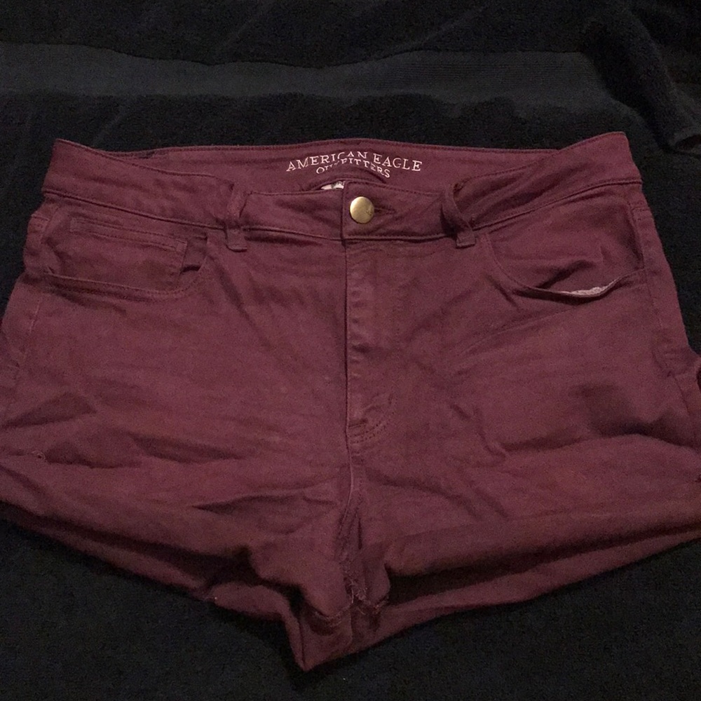 Maroon shorts!